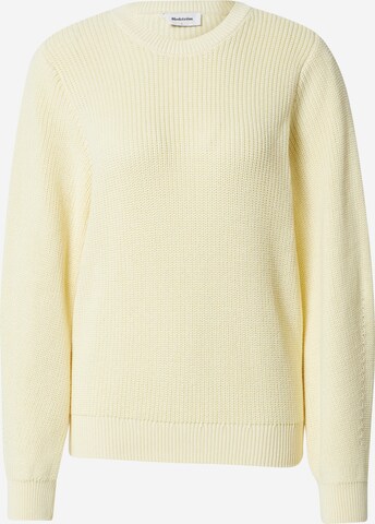 modström Sweater 'Prisha' in Yellow: front