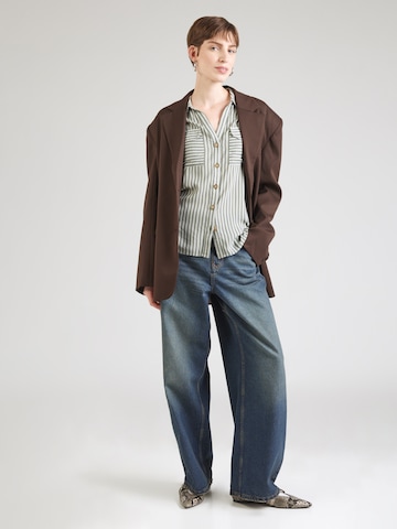 VERO MODA Blouse 'VMBUMPY' in Groen