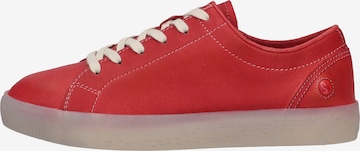 Softinos Sneakers laag in Rood: voorkant