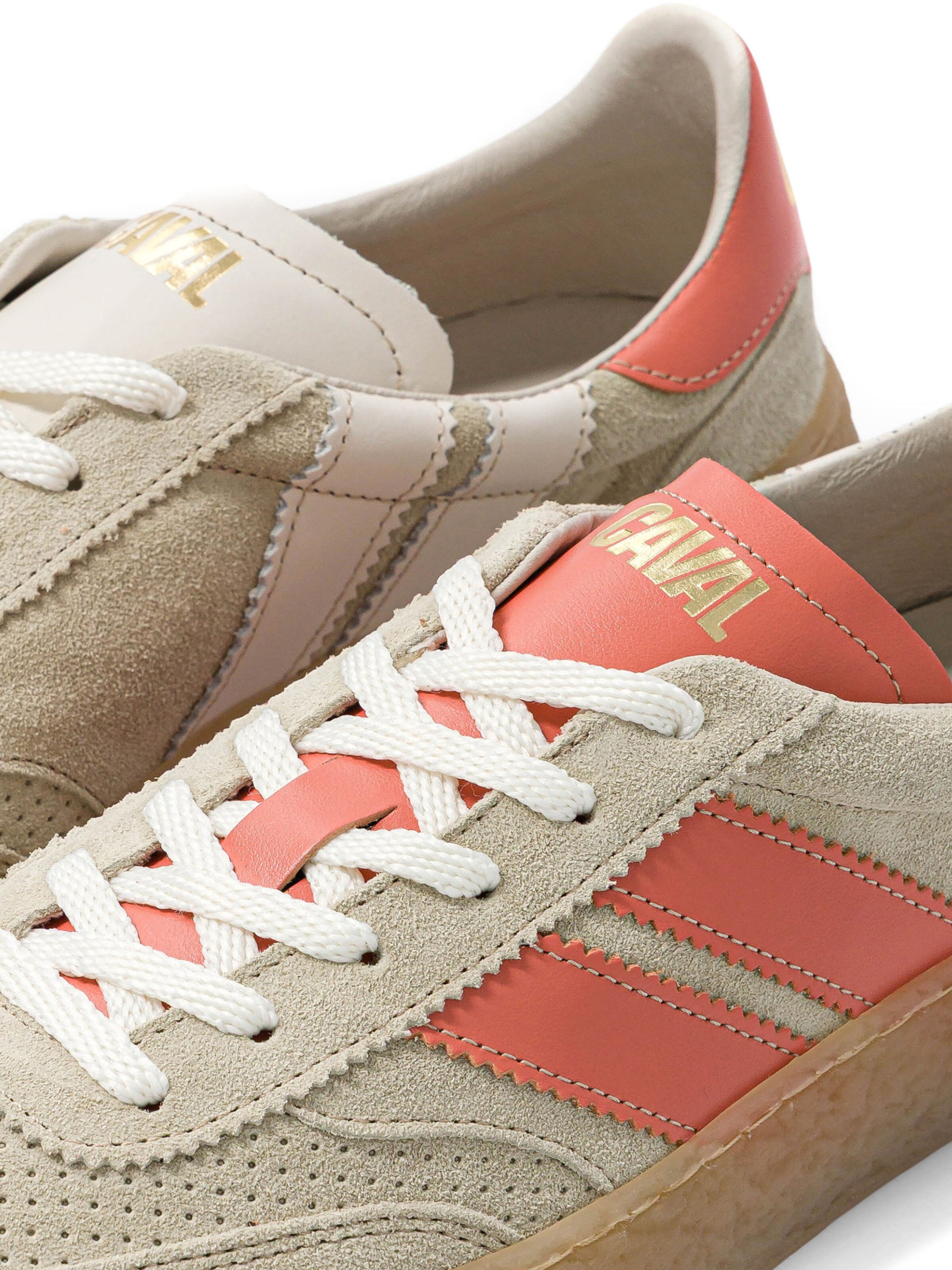 Caval Veterschoen ' HIGH PULSE ' in Beige: voorkant