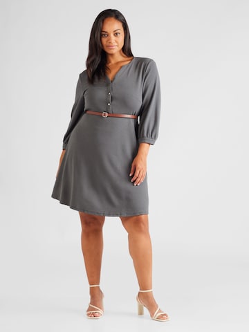 ABOUT YOU Curvy Dress 'Ilona' in Green: front