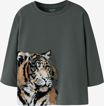 pilka NAME IT Marškinėliai 'NMMTHORNTON': priekis