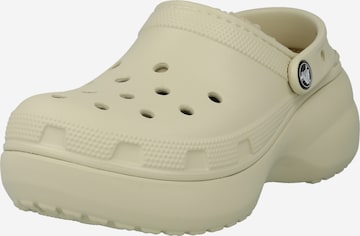 Sabots 'Classic' Crocs en beige : devant