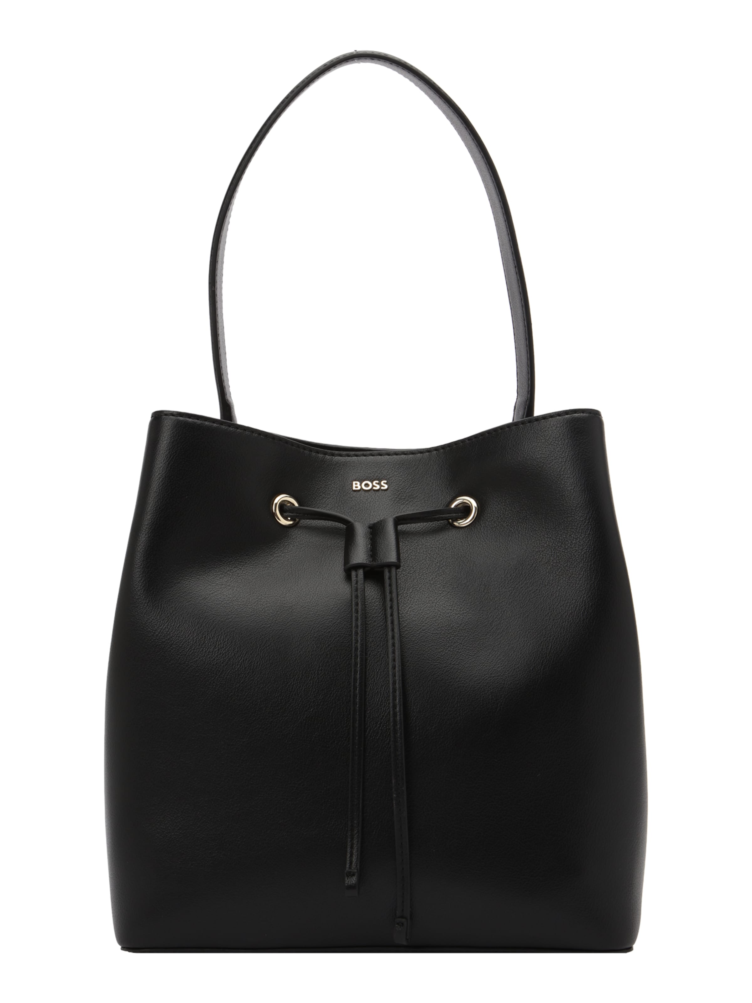 BOSS - Bolso saco 'Sandy' en negro: frente