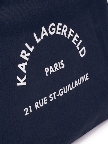 Karl Lagerfeld Torba shopper w kolorze niebieski