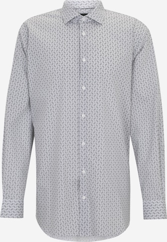 Chemise s.Oliver BLACK LABEL en bleu : devant