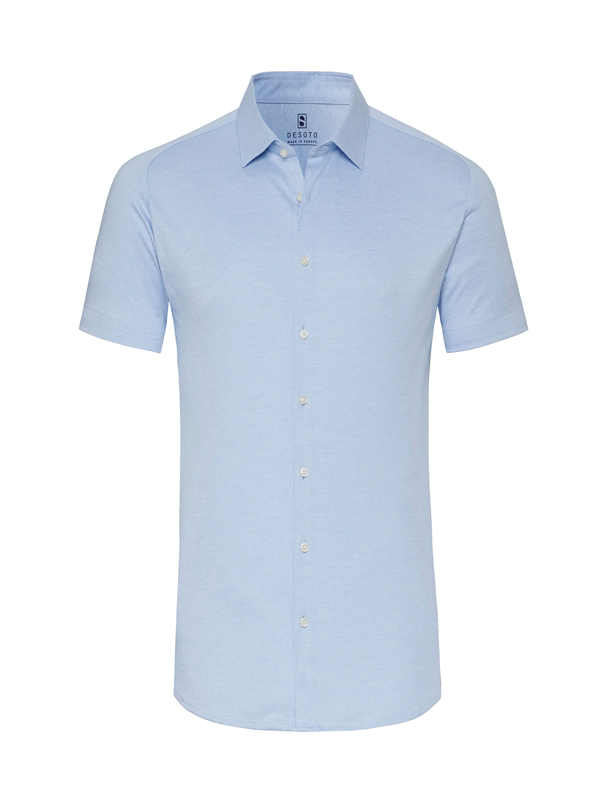 Coupe slim Chemise business DESOTO en bleu : devant