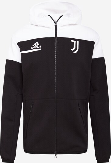 Jachetă de trening 'Juventus Turin Anthem' ADIDAS PERFORMANCE pe negru / alb, Vizualizare produs