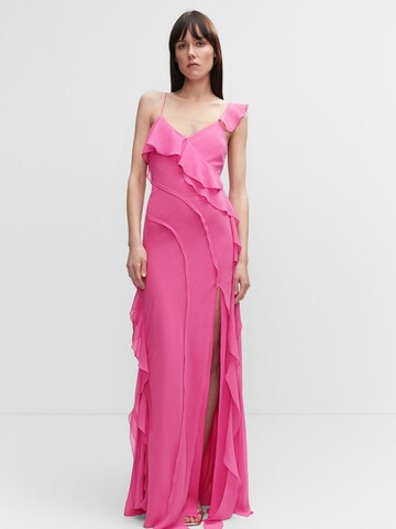 MANGO Вечерна рокля 'NORA' в розово