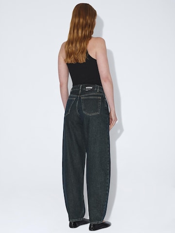 Dr. Denim Loosefit Jeans 'Nanci Mid Barrel Seam' in Blauw