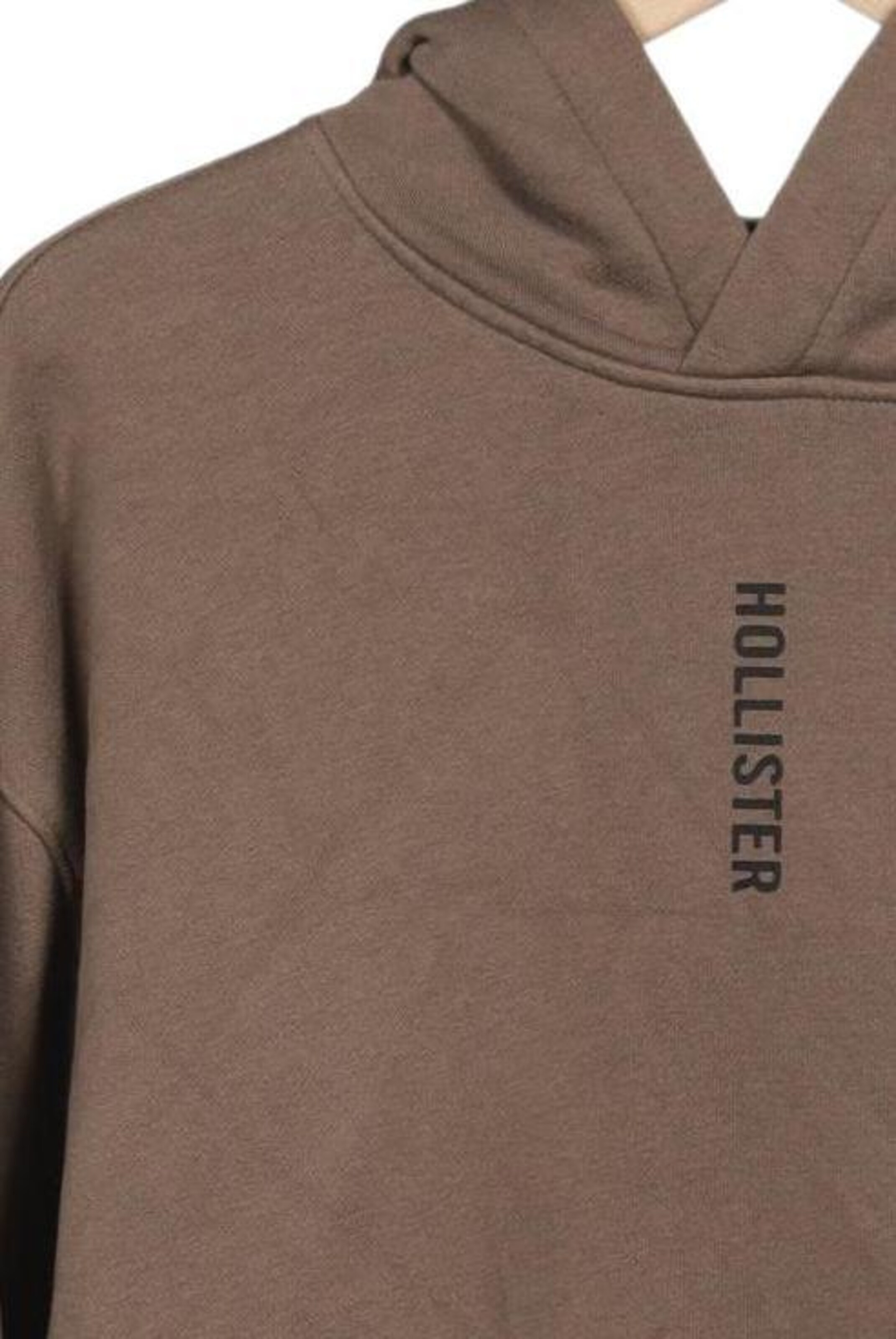 HOLLISTER Sweatshirt & Zip-Up Hoodie in M in Brown