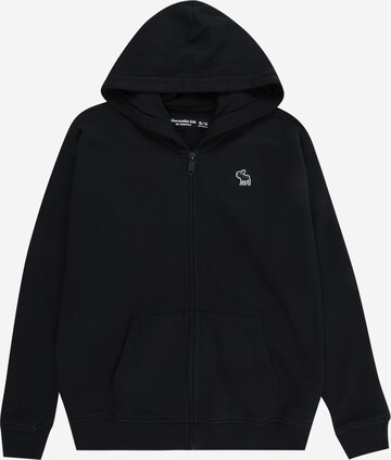 Abercrombie & Fitch Sweatshirt  'ESSENTIAL' in Schwarz: predná strana