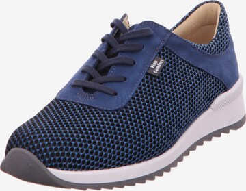 Finn Comfort Lace-Up Shoes 'CERRITOS' in Blue: front