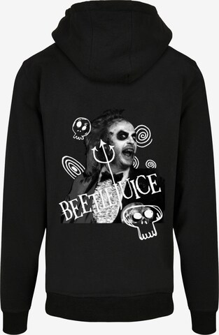 Merchcode Sweatshirt 'Beetlejuice - Skull' in Zwart