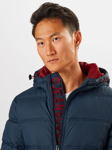 INDICODE JEANS Regular fit Vinterjacka 'Adrian' i blå