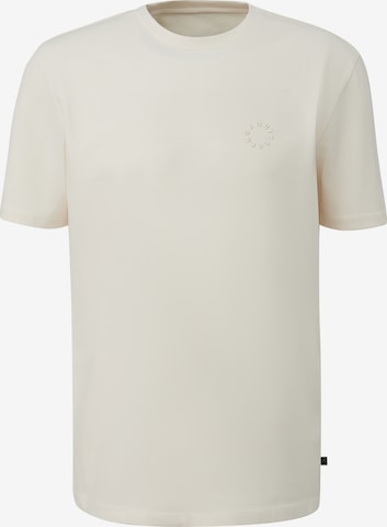 T-Shirt QS en beige : devant