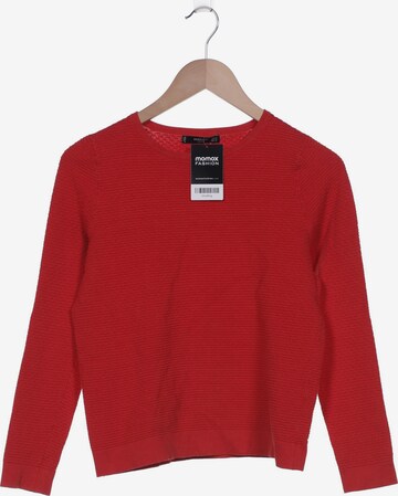MANGO Sweatshirt & Zip-Up Hoodie in S in Red: front