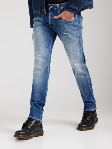 REPLAY Regular Jeans 'ANBASS' in Blue: front
