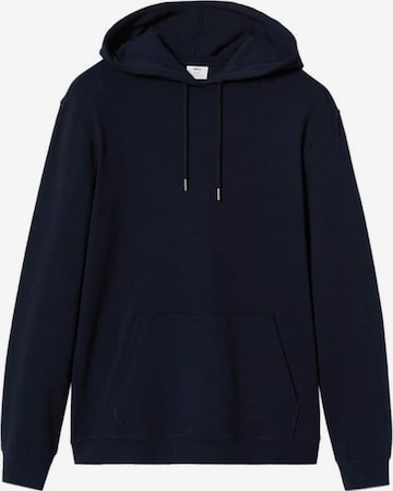 MANGO MAN Sweatshirt 'bone' in Blauw: voorkant