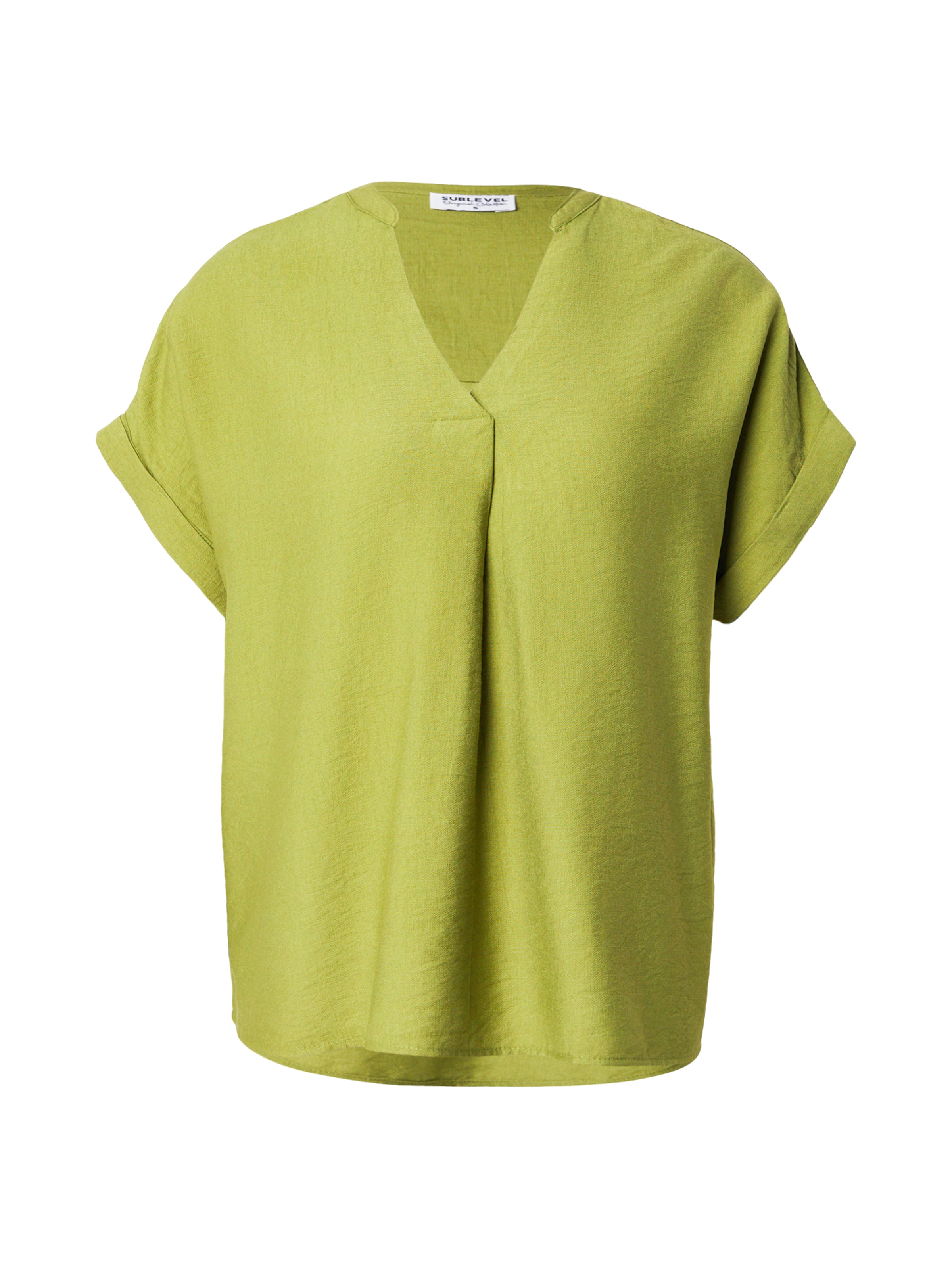 Sublevel - Blusa en verde: frente