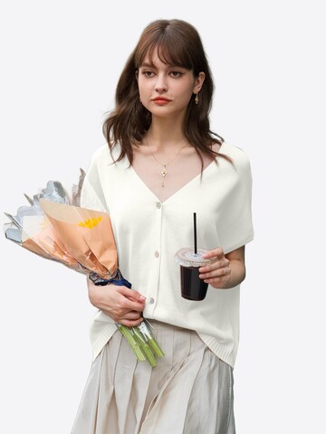 Imily Bela - Cárdigan en blanco: frente