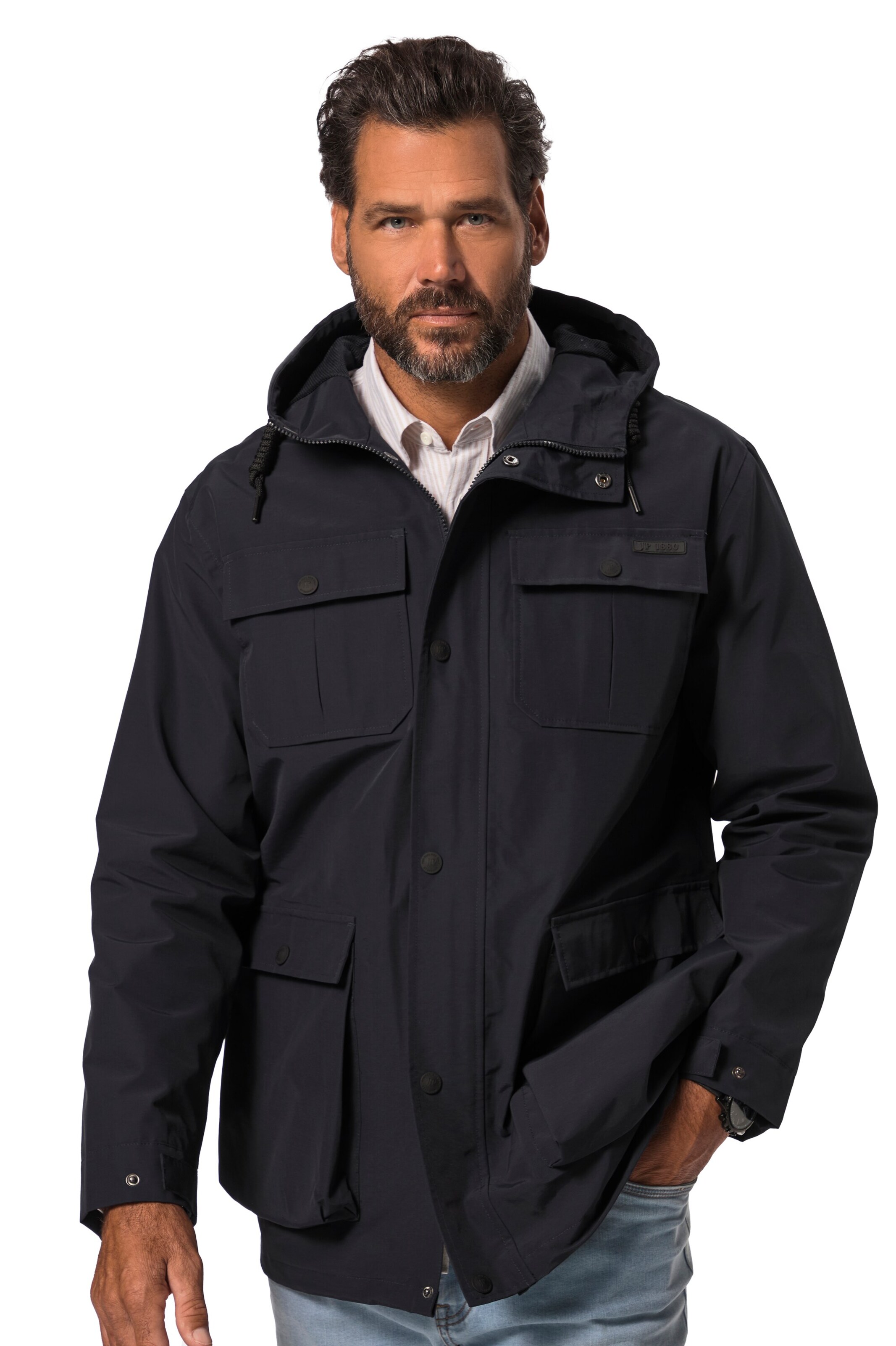 JP1880 Performance Jacket in Blue: front