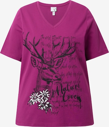 Ulla Popken Shirt in Pink: front