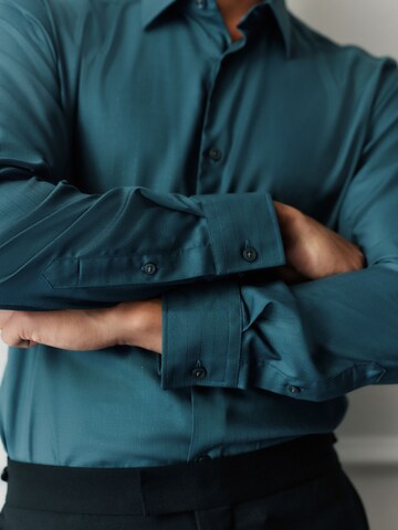 Next Средняя посадка Рубашка в Синий