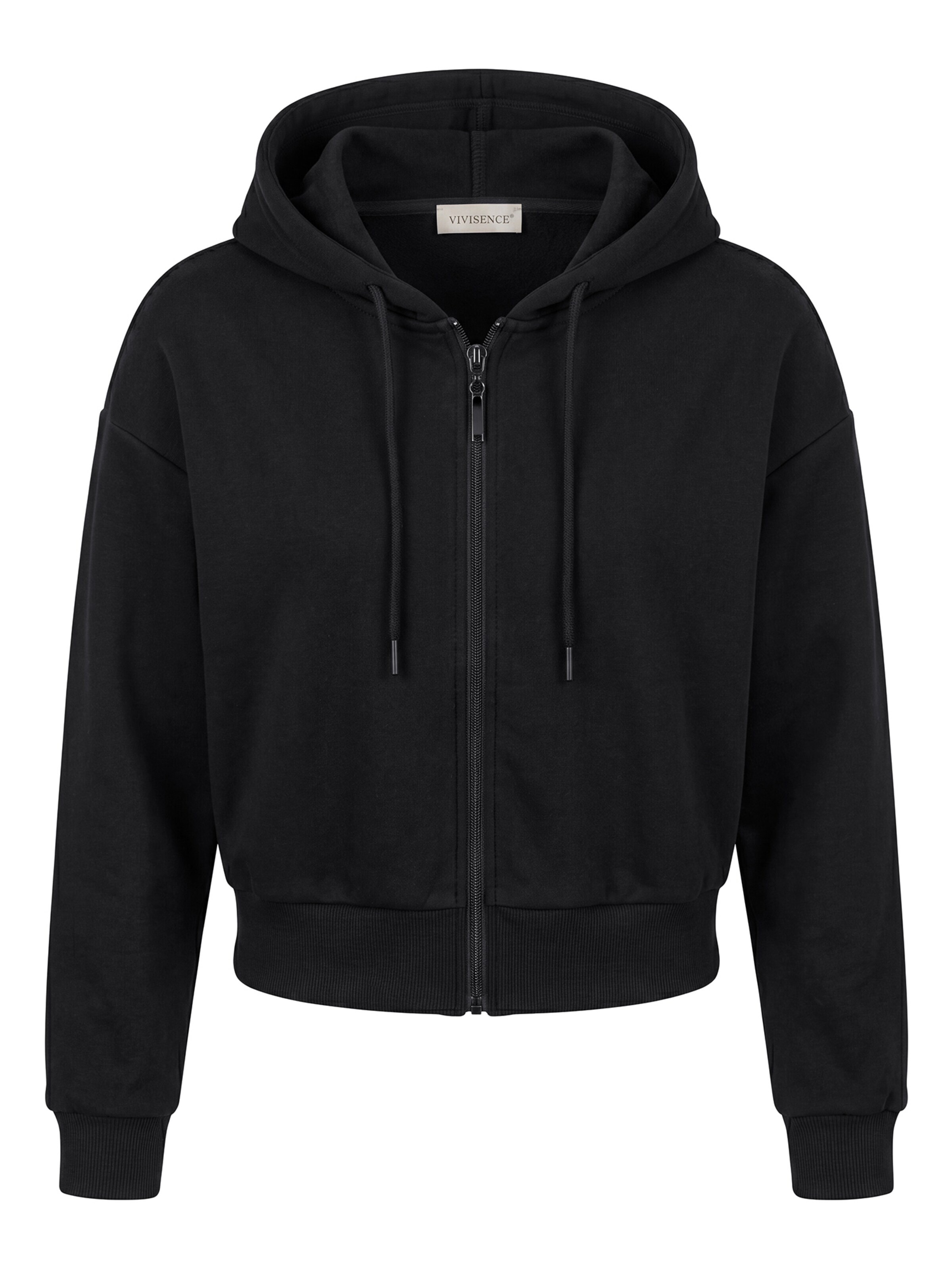 Vivisence Sweatshirt '9009'‌‌‌‌ in XXL in schwarz, Produktansicht