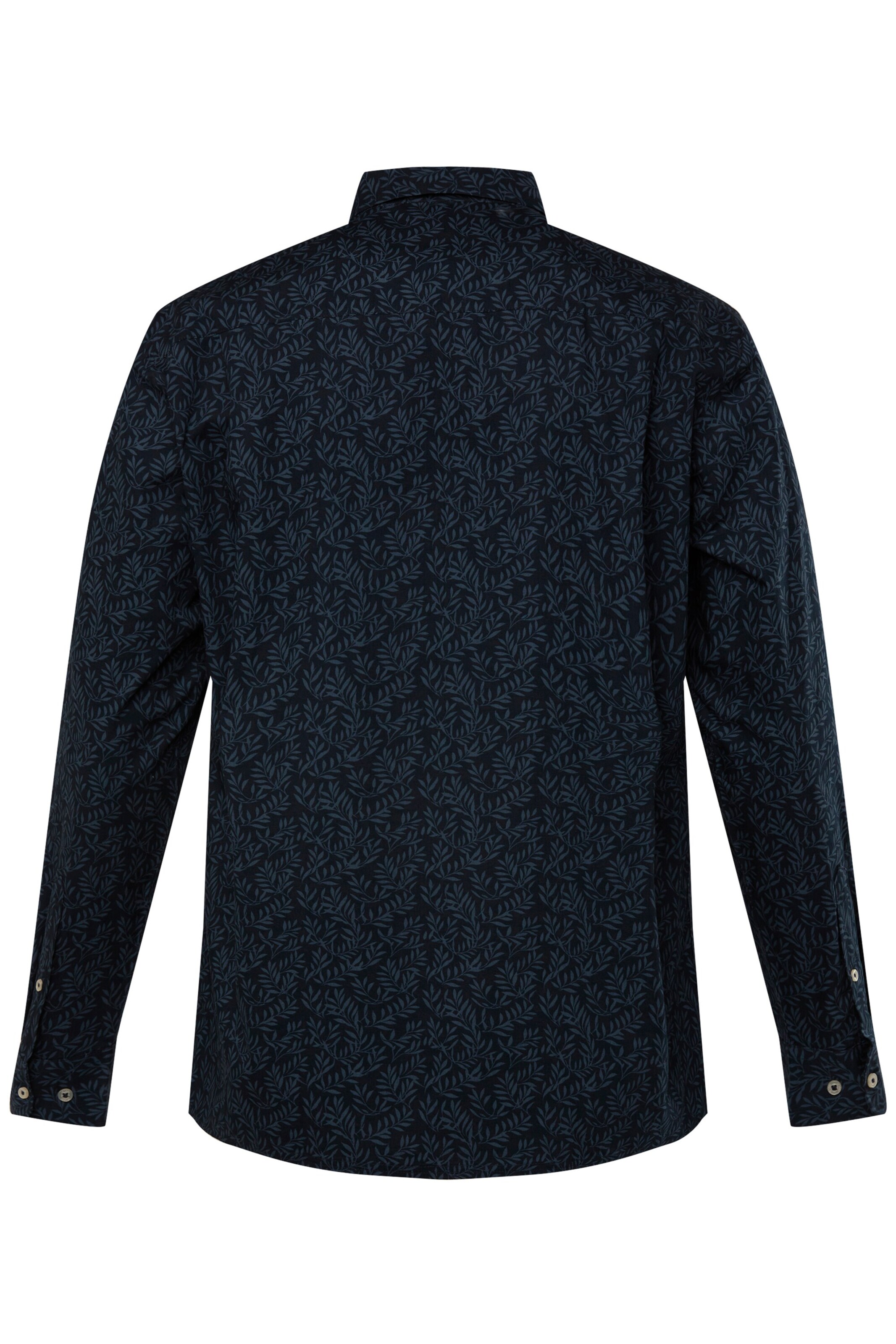 Boston Park Regular fit Overhemd in Zwart