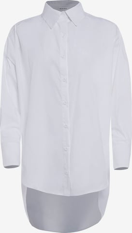 KALITE look Blouse in White: front