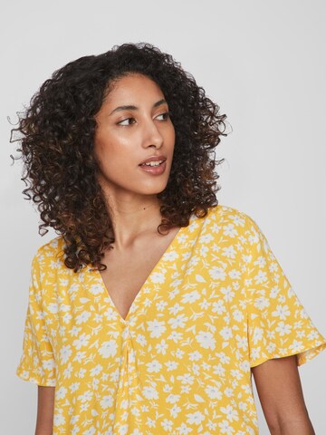 VILA Blouse 'CELINA' in Yellow