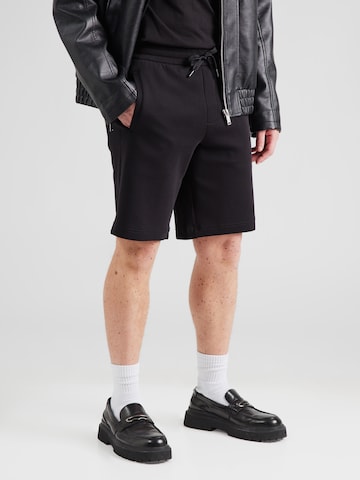 ARMANI EXCHANGE Regular Панталон в черно: отпред