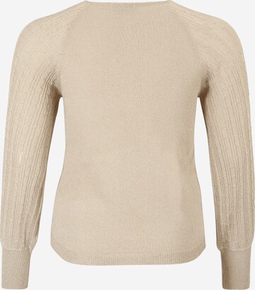 ONLY Carmakoma Pullover 'TRINNY MEGAN' in Grau