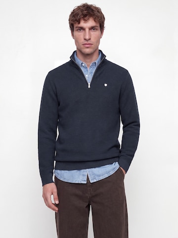 Pull-over 'JPRBLURYAN' Jack & Jones Premium en bleu : devant