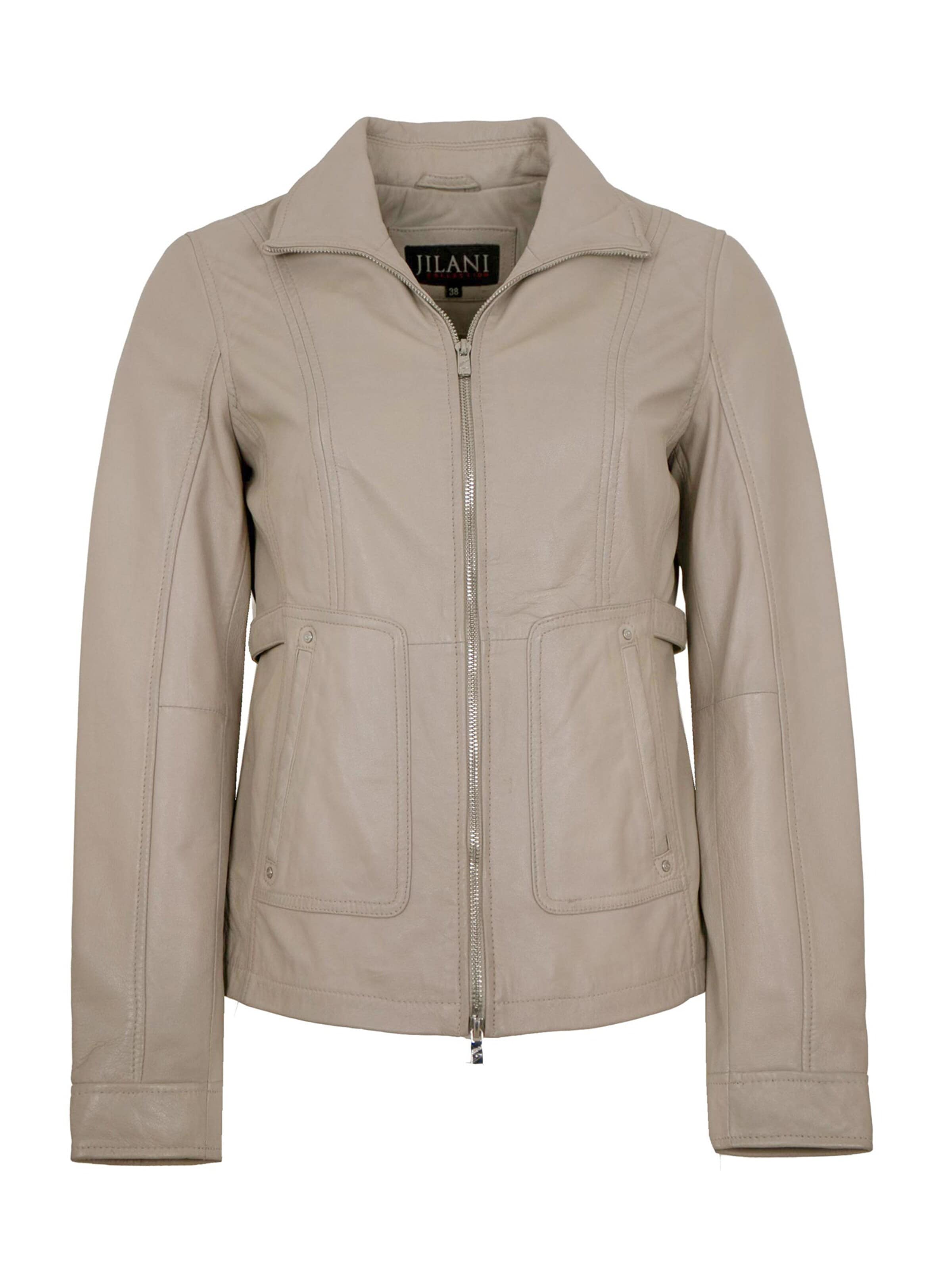Jilani Between-season jacket 'Linea' in Beige: front