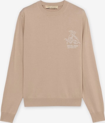 Pullover di Trussardi in beige: frontale