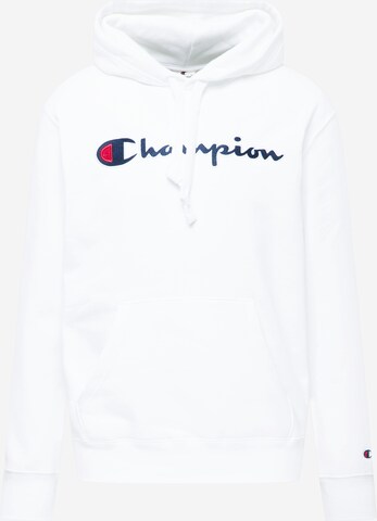 Champion Authentic Athletic Apparel Sweatshirt in White: front