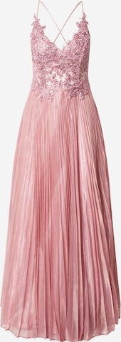 LUXUAR Evening Dress in Pink: front