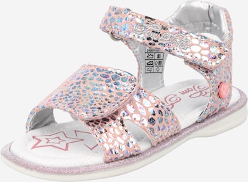 TOM TAILOR Sandals in Pink: front