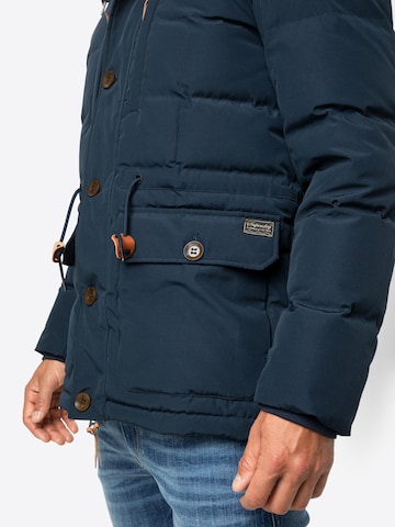 Superdry Kurtka zimowa 'Mountain Expedition' w kolorze niebieski