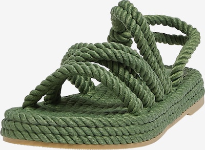 Pull&Bear Sandal i grön, Produktvy