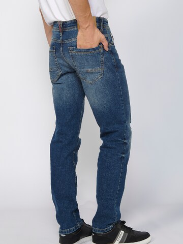 KOROSHI Regular Jeans in Blauw