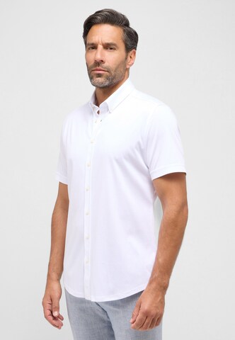 ETERNA Regular fit Button Up Shirt in White: front