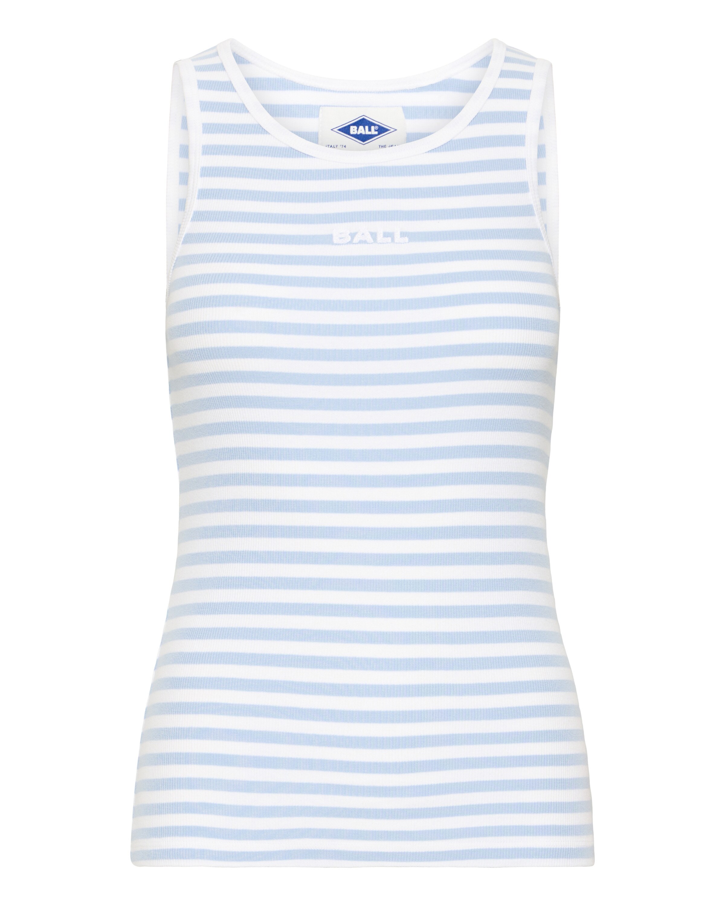 Ball Top 'Altobelli' in Wit: voorkant