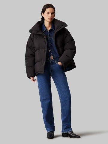 Calvin Klein Jeans Зимняя куртка в Черный
