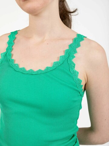 Coster Copenhagen - Top ' POPPY ' en verde