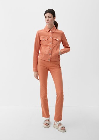 Coupe slim Jean s.Oliver en orange