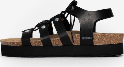 Sandalo con cinturino 'Jaen' Bayton di colore nero, Visualizzazione prodotti