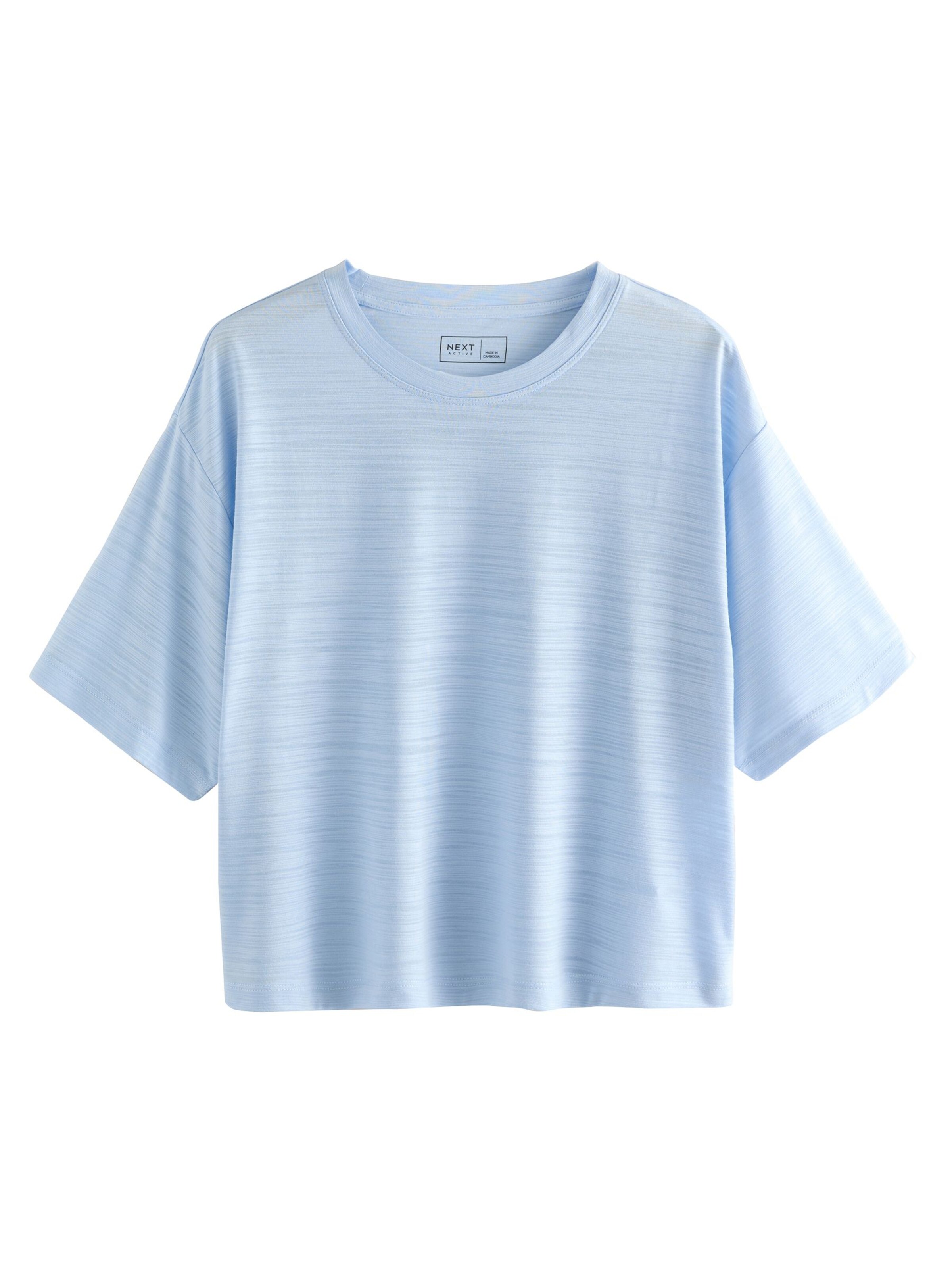 Next - Camisa funcionais em azul: frente